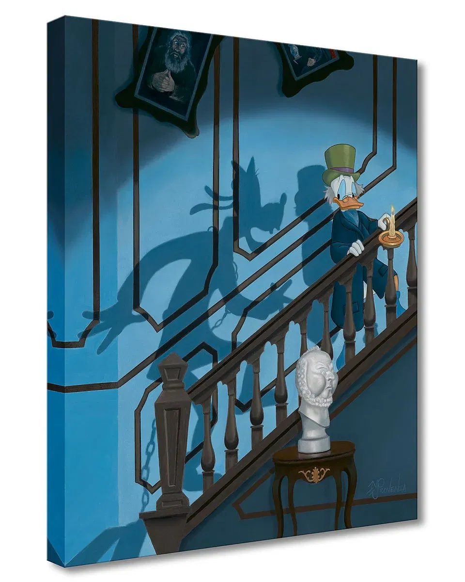 A Ghostly Encounter by Michael Prozenza — Gallery Wrapped Giclee On Canvas