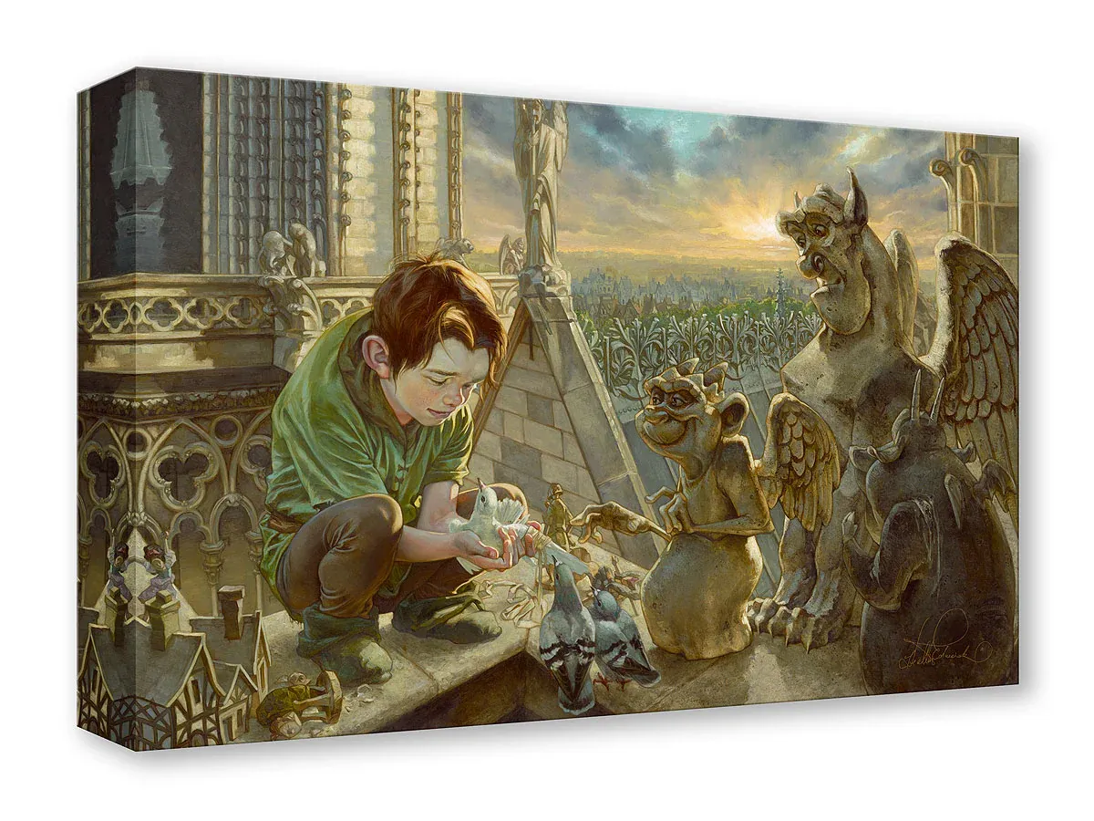 God Help the Outcasts by Heather Edwards — Gallery Wrapped Giclee On Canvas