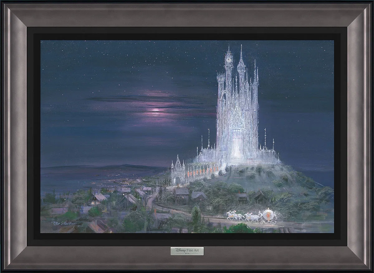 Glass Castle by Peter Ellenshaw — Giclee On Canvas