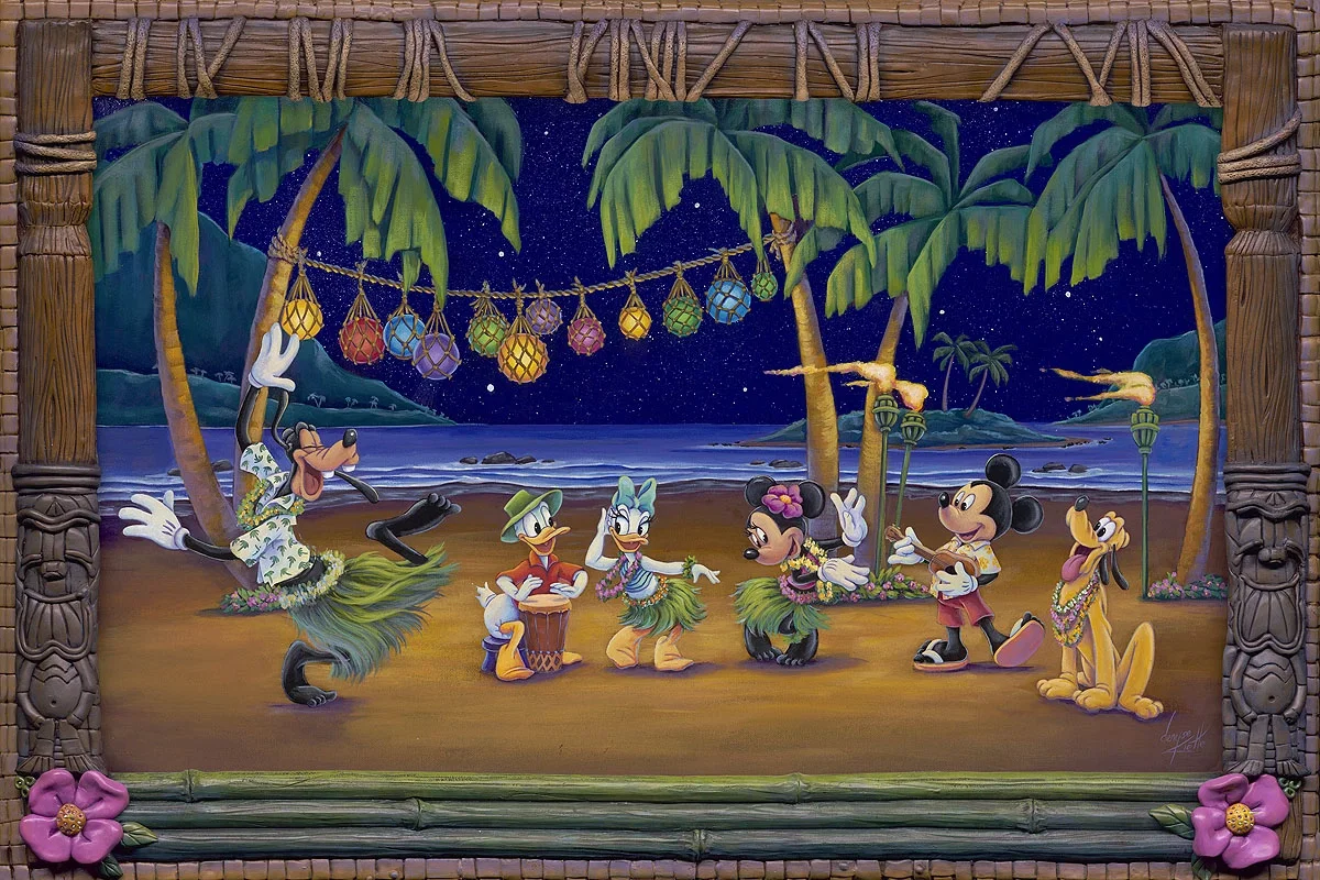 Goofy's Got the Dance Moves by Denyse Klette — Giclee On Canvas
