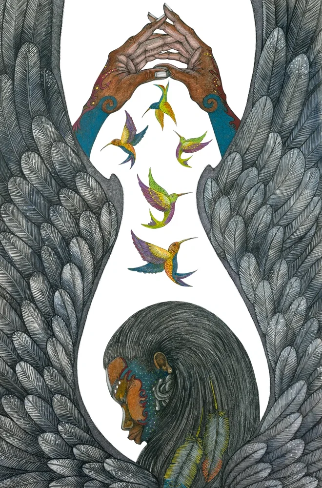 Guardian Angel Giclee by Charles Bibbs
