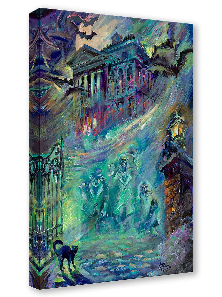 Haunting for a Lift by Elena Penkova — Gallery Wrapped Giclee On Canvas