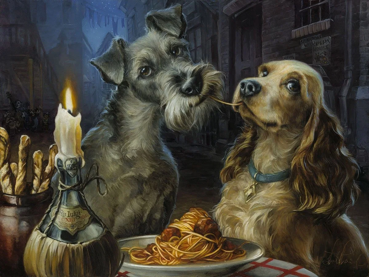 Bella Notte by Heather Edwards — Hand-Embellished Giclee on Canvas
