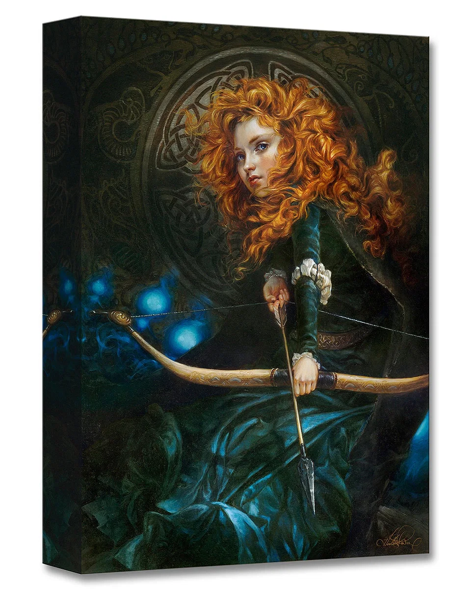 Her Father's Daughter - From Brave by Heather Edwards — Gallery Wrapped Giclee On Canvas