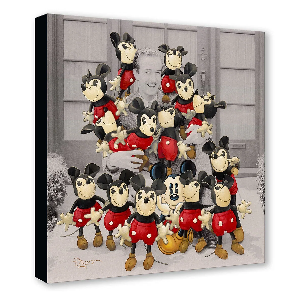 Hidden Mickey by Tim Rogerson — Giclee On Canvas