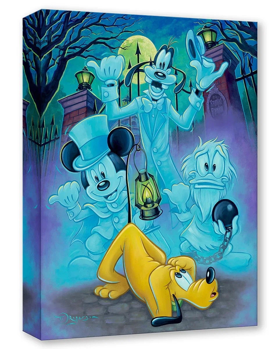 Hitchhiking Pals by Tim Rogerson — Gallery Wrapped Giclee On Canvas