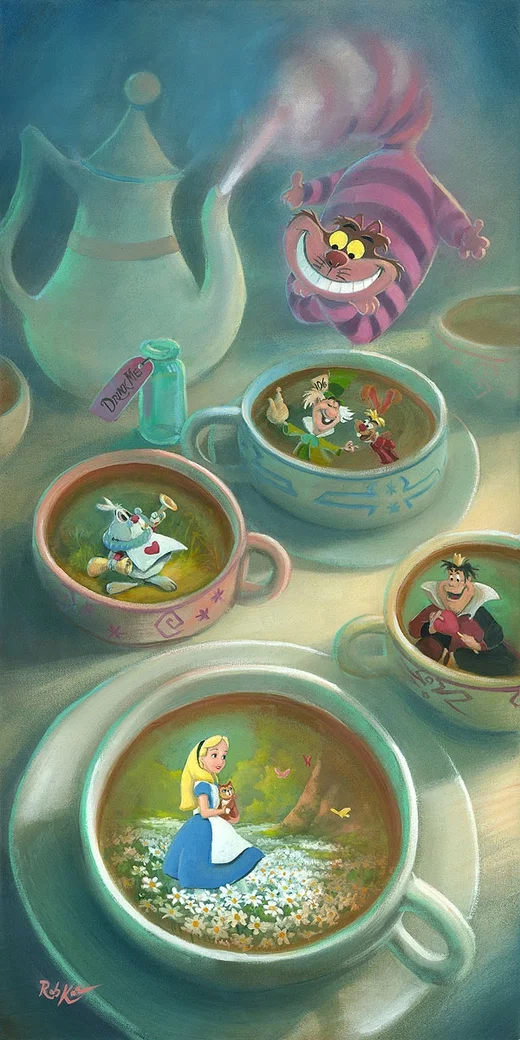 Imagination is Brewing From Alice In Wonderland by Rob Kaz