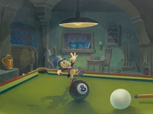 Michael Humphries - Jiminy Balances the Eight Ball