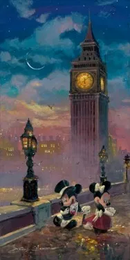 Mickey And Minnie In London by James Coleman