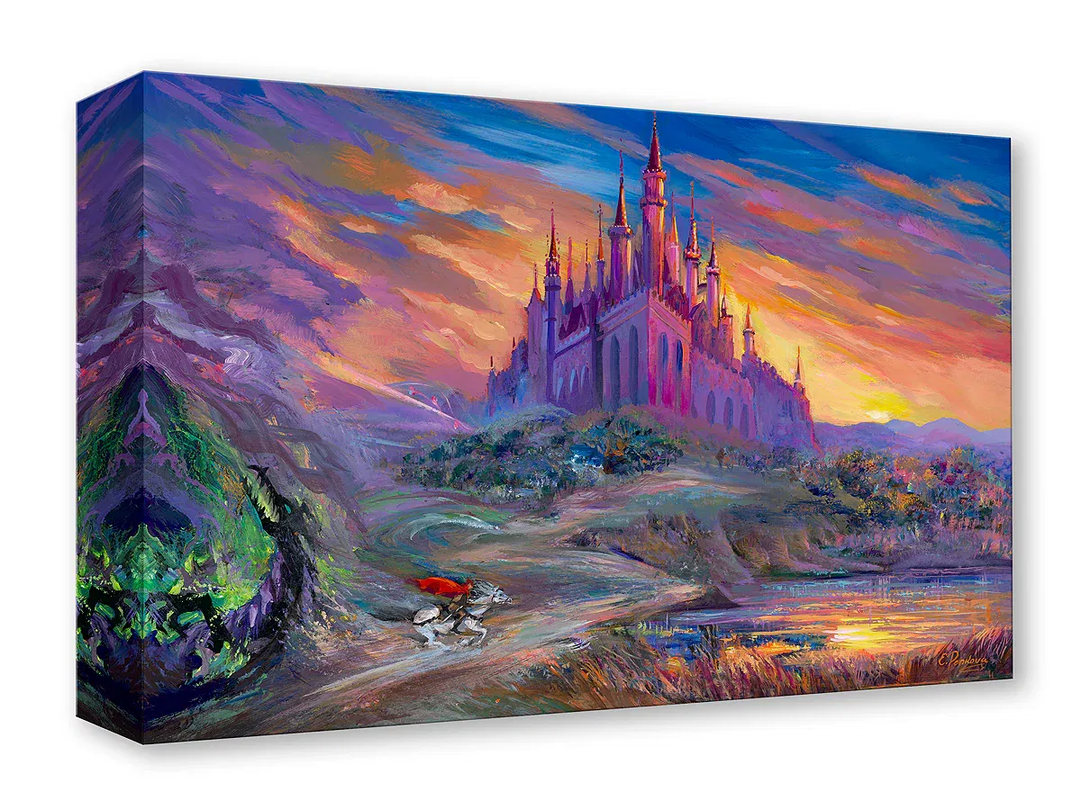 Journey to the Sleeping Princess by Elena Penkova — Gallery Wrapped Giclee On Canvas