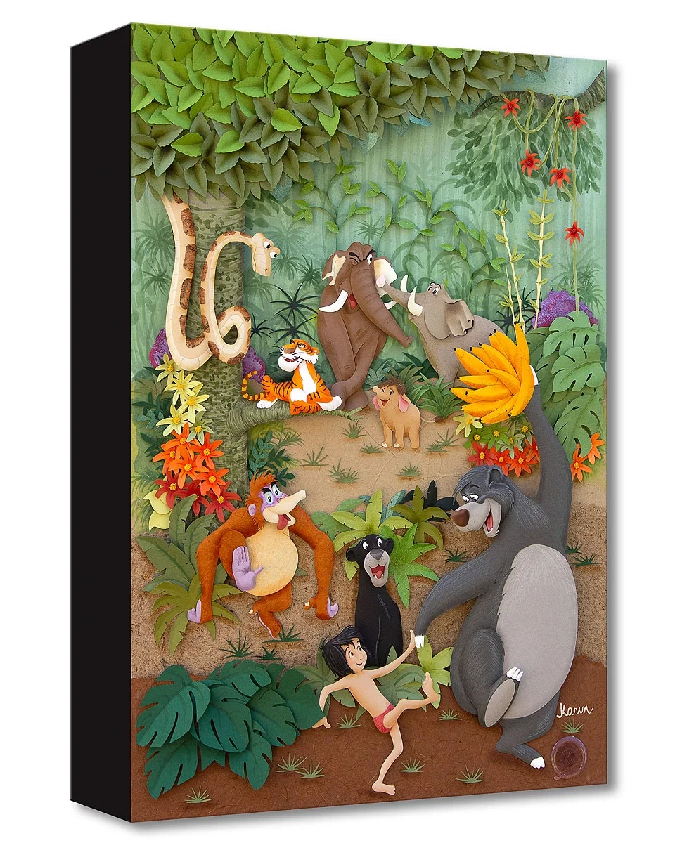 Jungle Jamboree by Trevor Carlton — Gallery Wrapped Giclee On Canvas