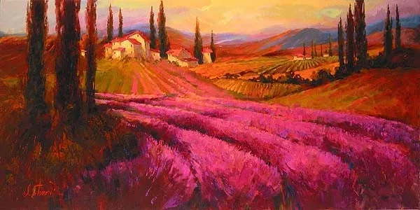 Lavender Twilight by Irene Sheri