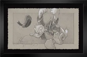Heather Edwards - We Can't Lose! Framed From Donald Duck