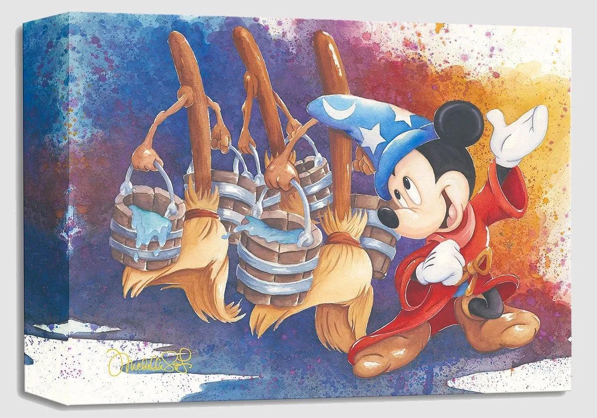 Magical March - From Fantasia by Michelle St Laurent — Gallery Wrapped Giclee On Canvas