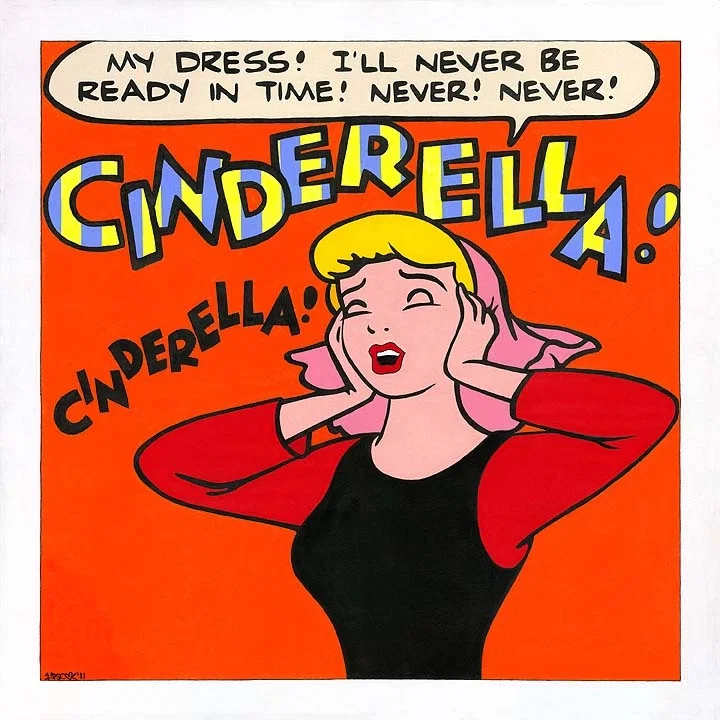 Maid to Order - From Disney Cinderella by Tennessee Loveless — Serigraph on Canvas
