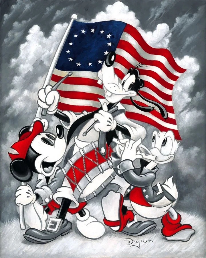 March of Independence by Tim Rogerson — Giclee On Canvas