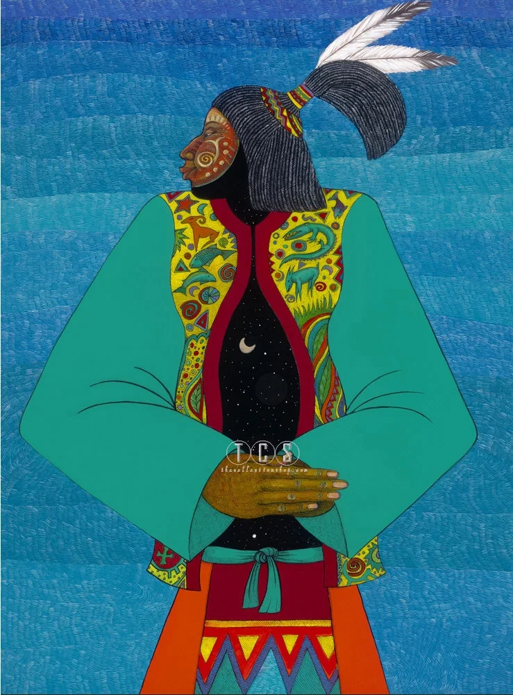 Medicine Man Giclee by Charles Bibbs