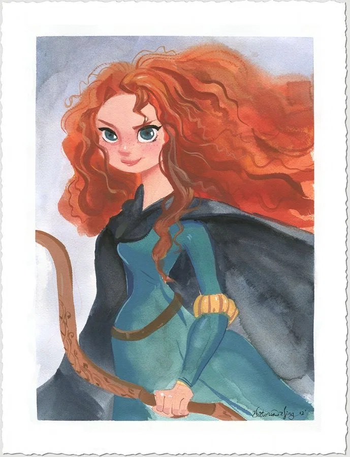 Merida Petite by Victoria Ying — Giclee On Canvas