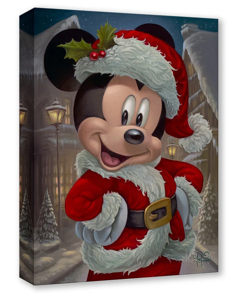 Merry Mickey by Jared Franco — Gallery Wrapped Giclee On Canvas
