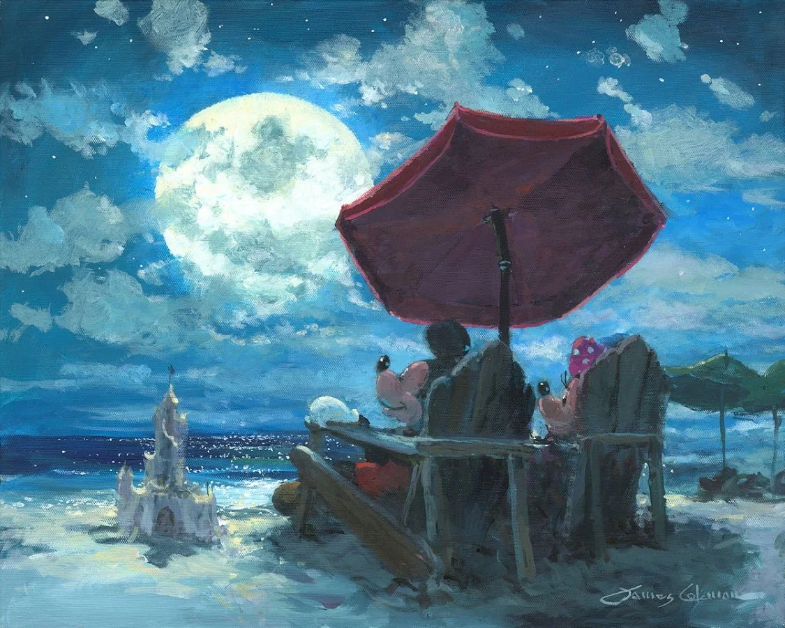 Under the Moonlight by James Coleman — Giclee On Canvas
