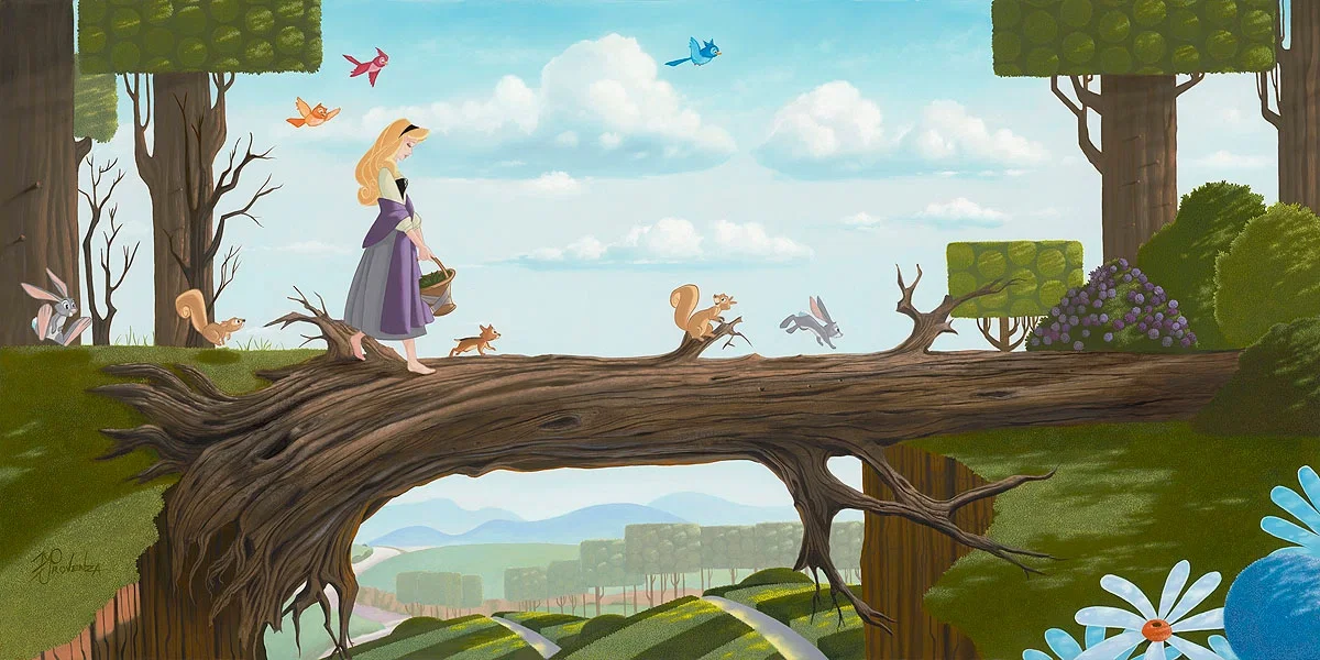 Natural Bridge From Cinderella by Michael Prozenza — Giclee On Canvas