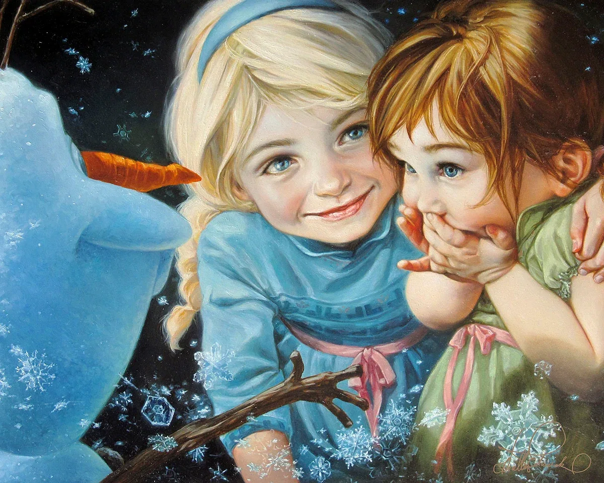 Never Let It Go Premiere Edition by Heather Edwards — Gallery Wrapped Giclee On Canvas