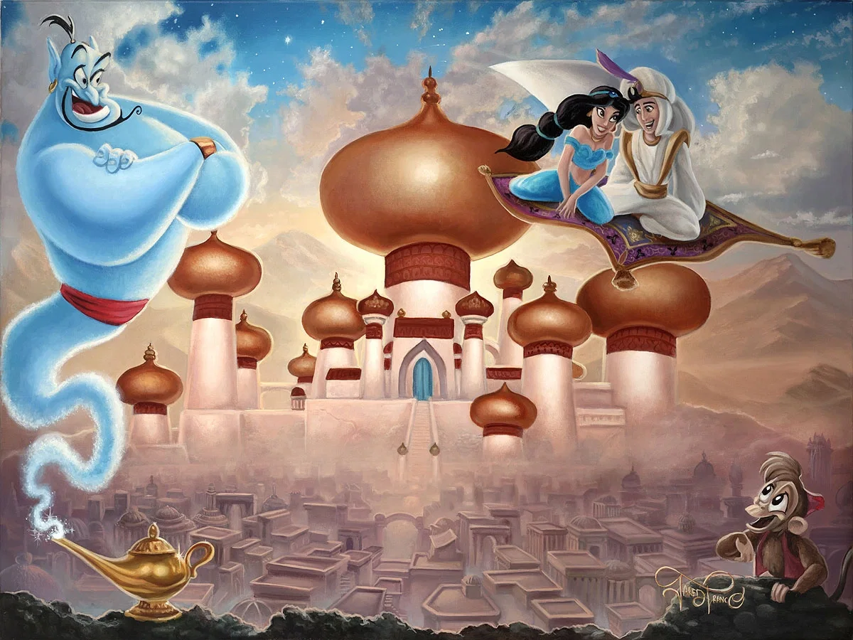 A Whole New World by Jared Franco — Giclee On Canvas