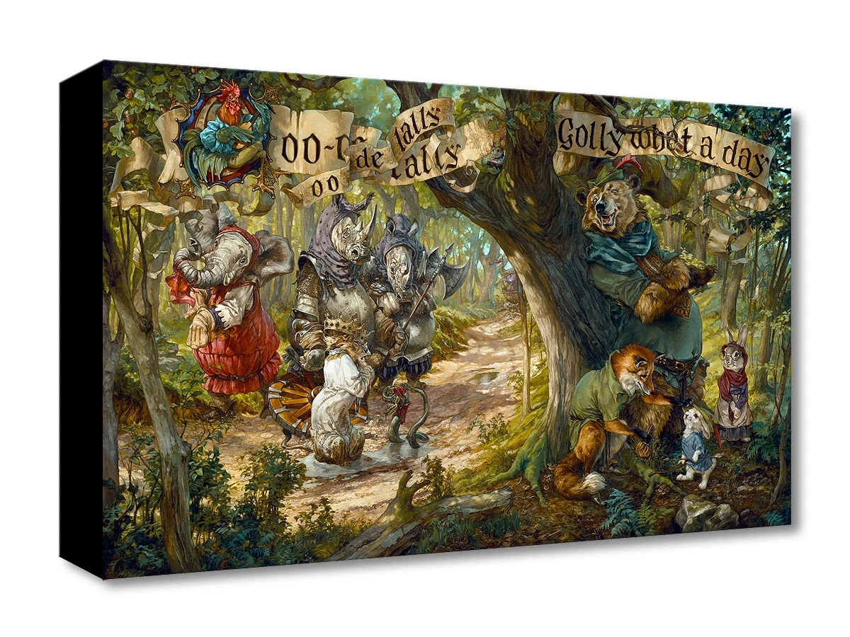 Oo-De-Lally by Heather Edwards — Gallery Wrapped Giclee On Canvas