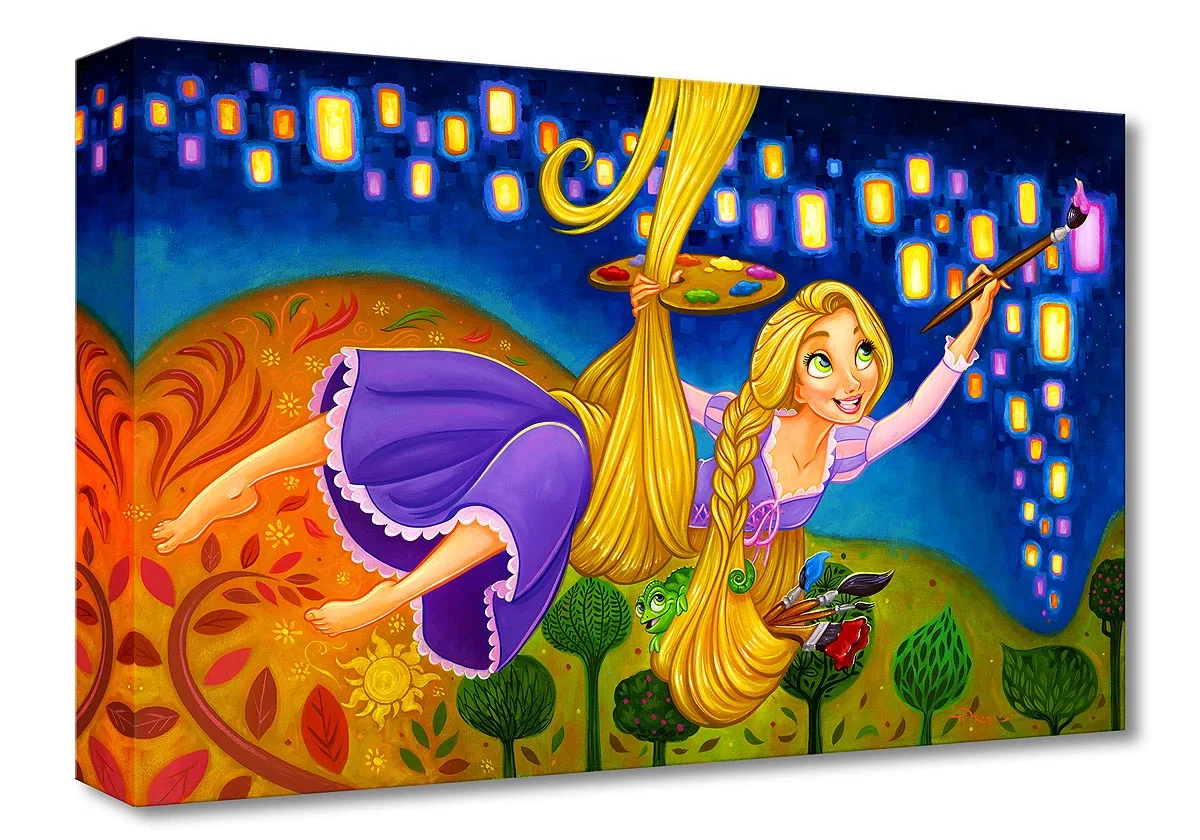 Painting Lights by Tim Rogerson — Gallery Wrapped Giclee On Canvas