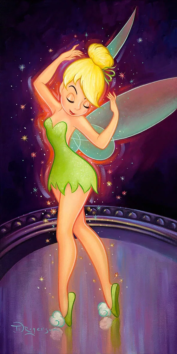 Pixie Pose by Tim Rogerson — Giclee On Canvas