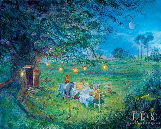 Harrison Ellenshaw - Pooh's 80th - Garden Party Winnie The Pooh
