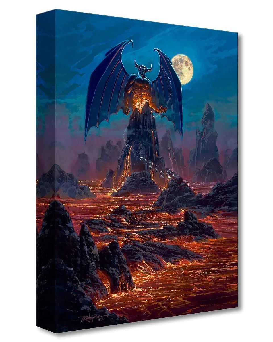 The Power Of Chernabog by Rodel Gonzalez — Gallery Wrapped Giclee On Canvas