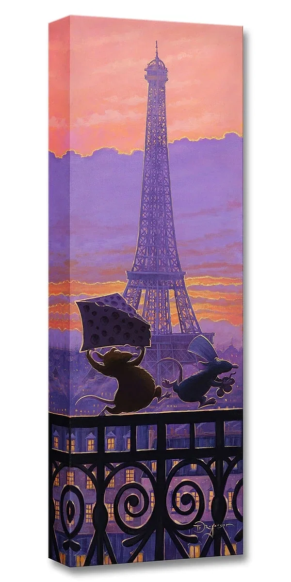 Race To The Kitchen by Tim Rogerson — Gallery Wrapped Giclee On Canvas