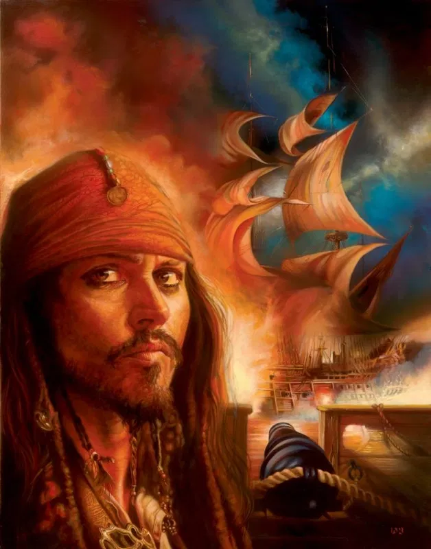 John Rowe - Midnight Raid - From Disney Pirates of the Caribbean