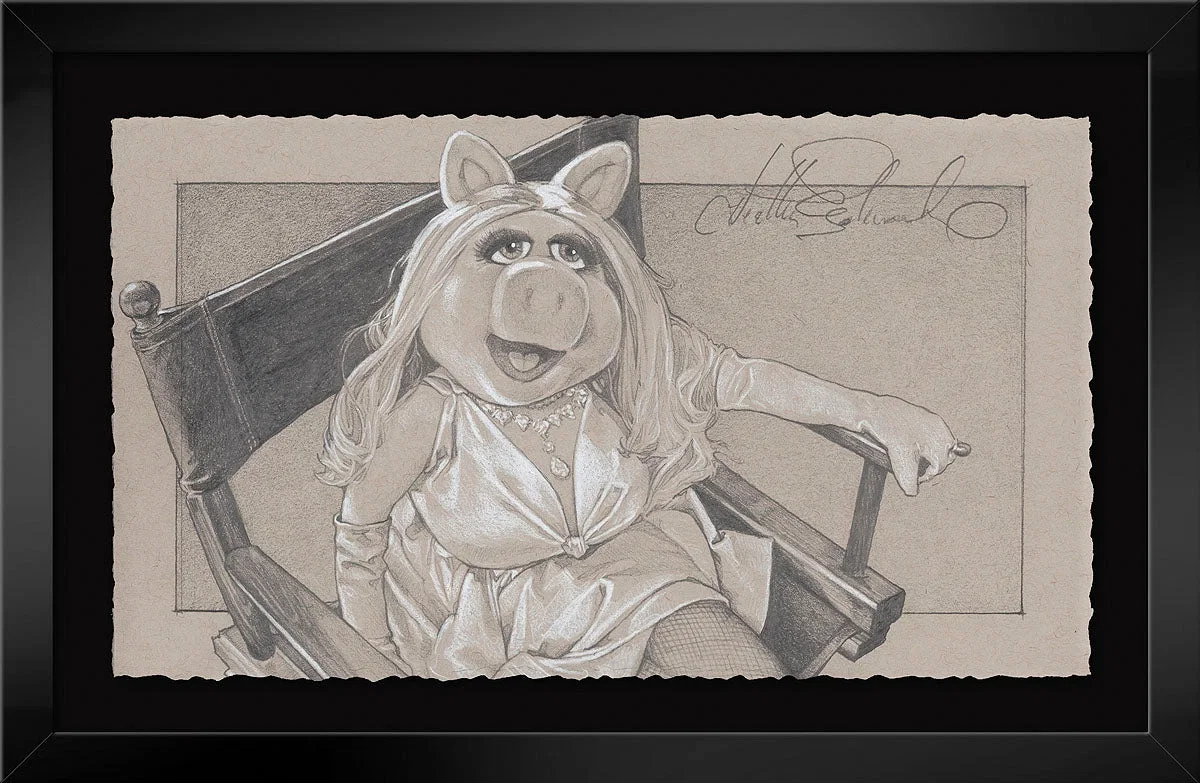 There’s Only Room For One Diva, And That Is Moi Framed by Heather Edwards — Hand Deckled Giclee on Paper