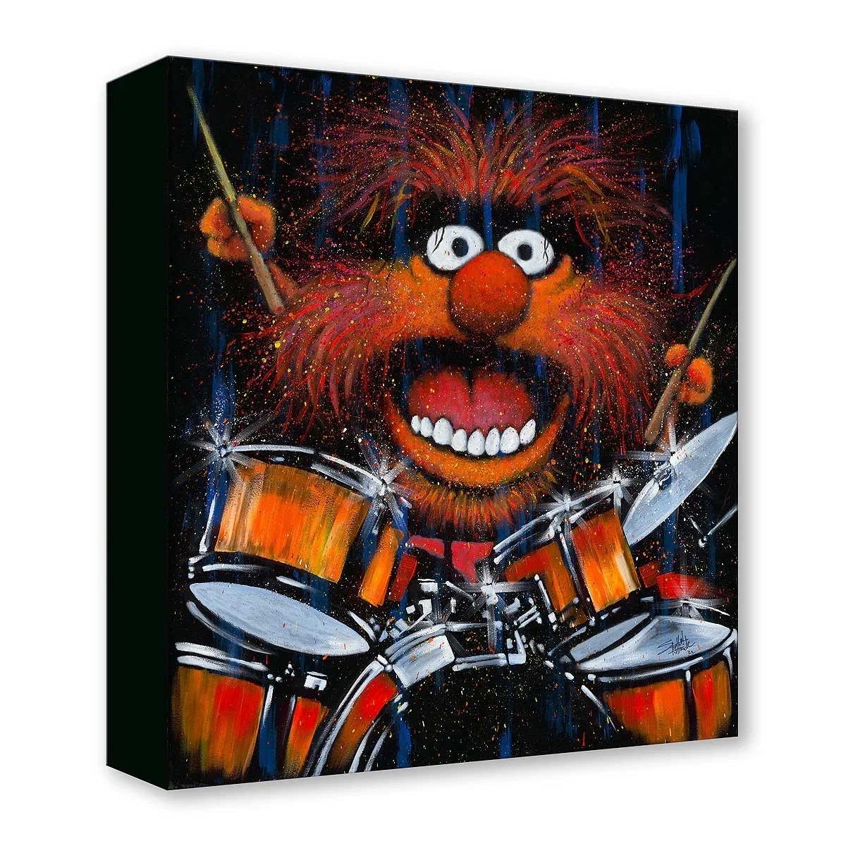 Rockin' Animal by Stephen Fishwick — Gallery Wrapped Giclee On Canvas