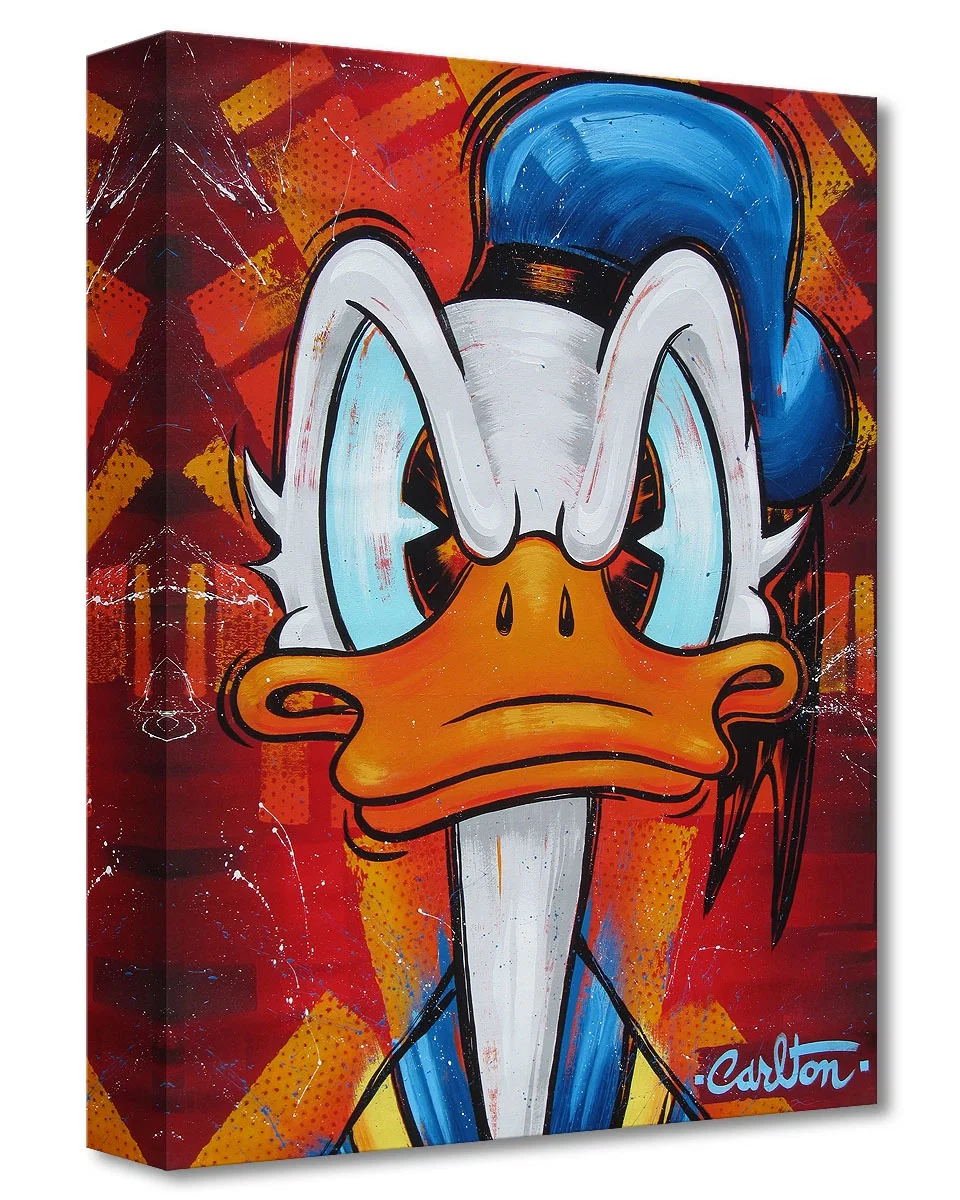 Ruffled Feathers by Trevor Carlton — Gallery Wrapped Giclee On Canvas
