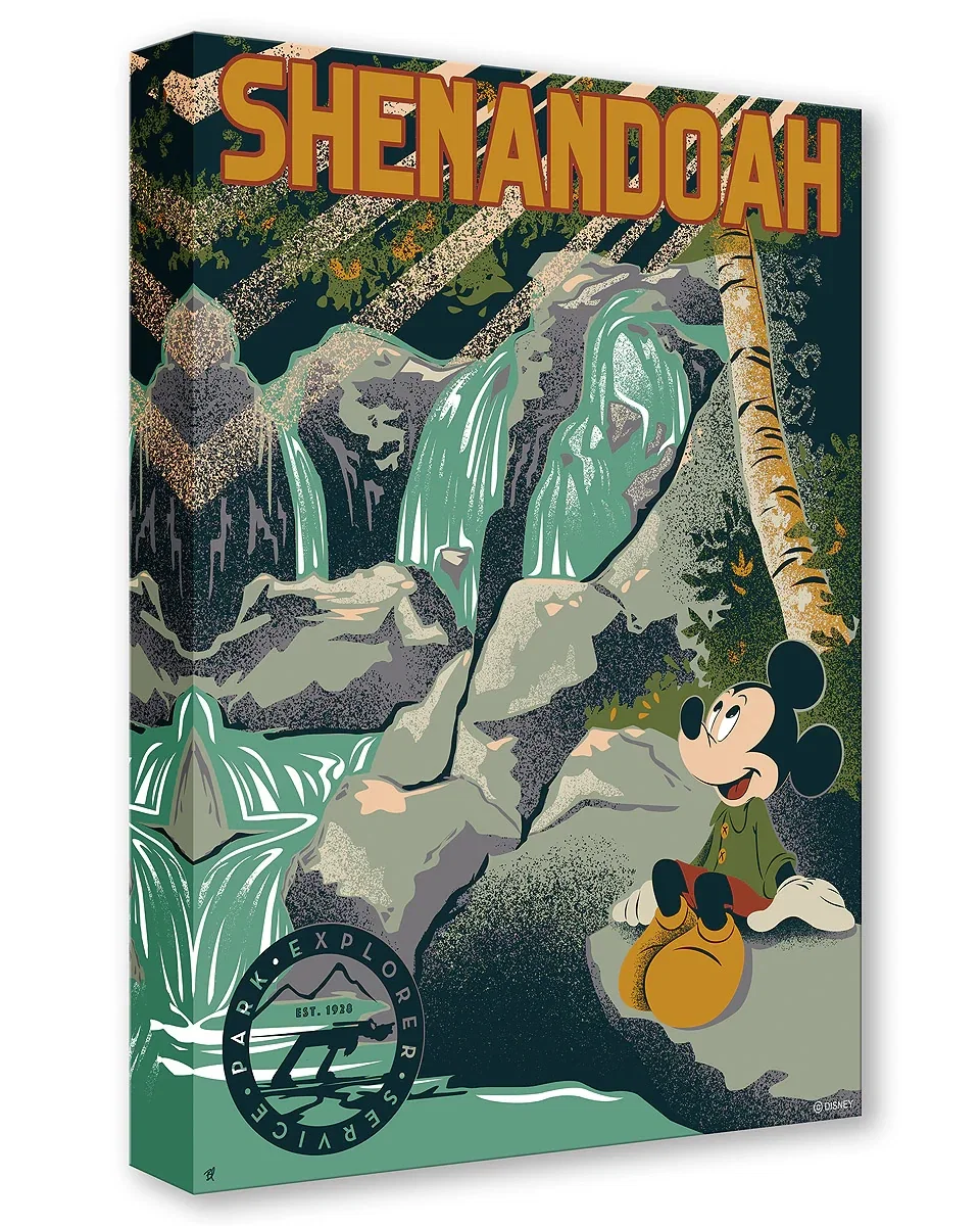 Shenandoah Park by Bret Iwan — Gallery Wrapped Giclee On Canvas