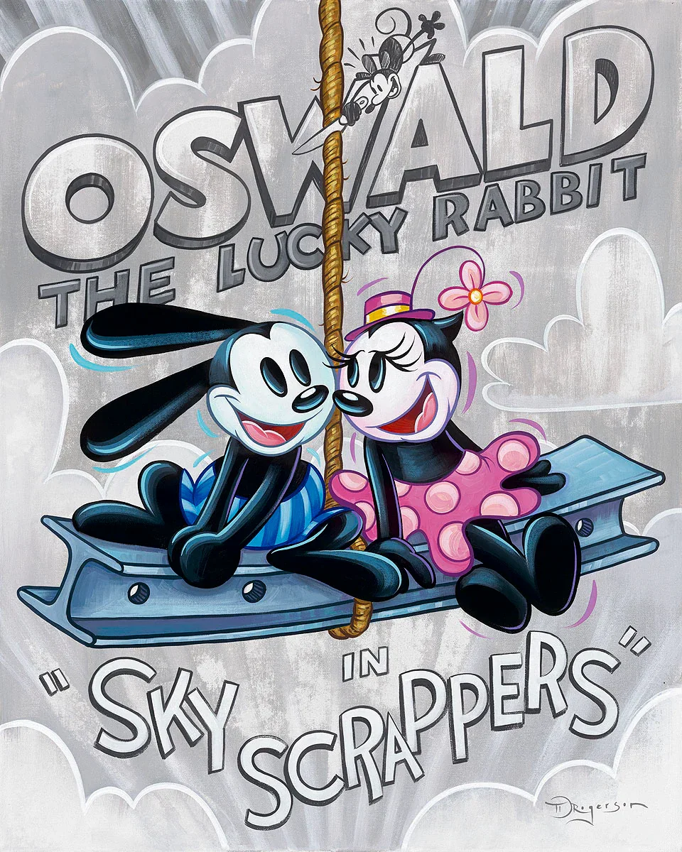 Sky Scrappers by Tim Rogerson — Giclee On Canvas