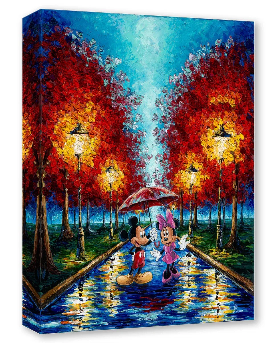 Street Lights and Rainy Nights by Jennifer Lana — Gallery Wrapped Giclee On Canvas