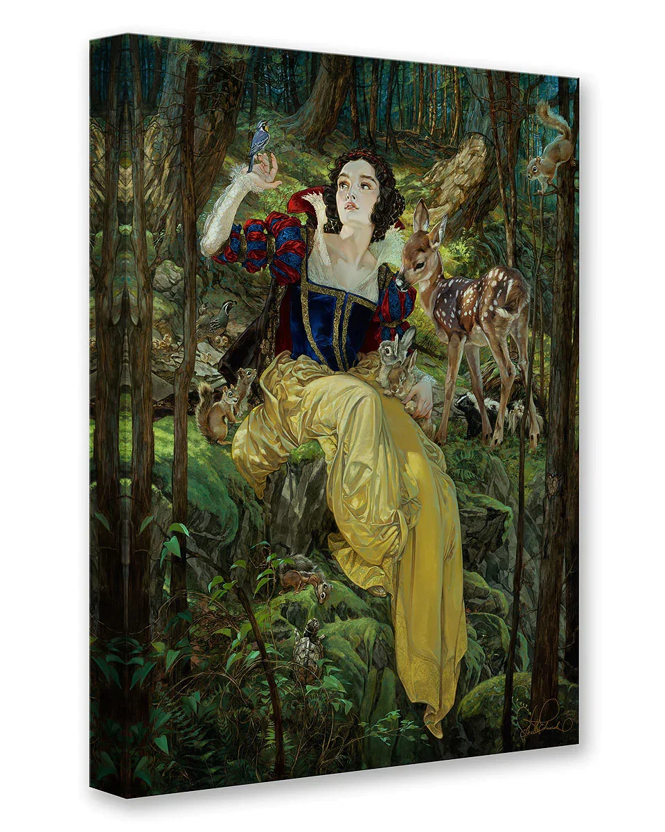 Smile and a Song by Rob Kaz — Hand-Embellished Giclee on Canvas