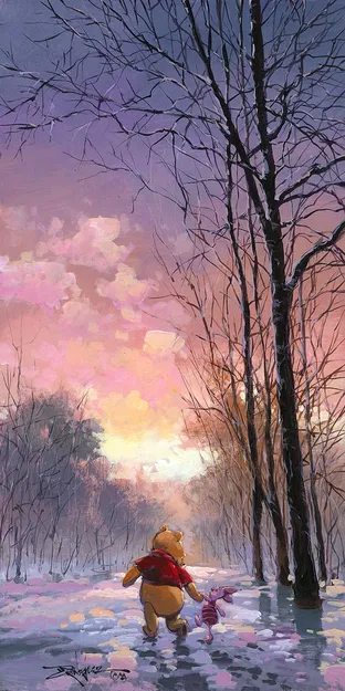 Rodel Gonzalez - Snowy Path From Winnie The Pooh