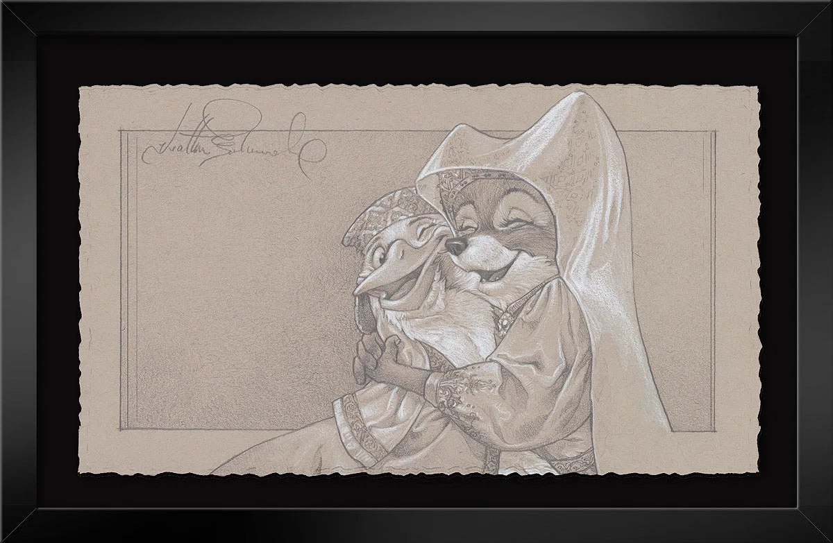 Oh, I’ve Never Been So Happy Framed by Heather Edwards — Giclee On Paper