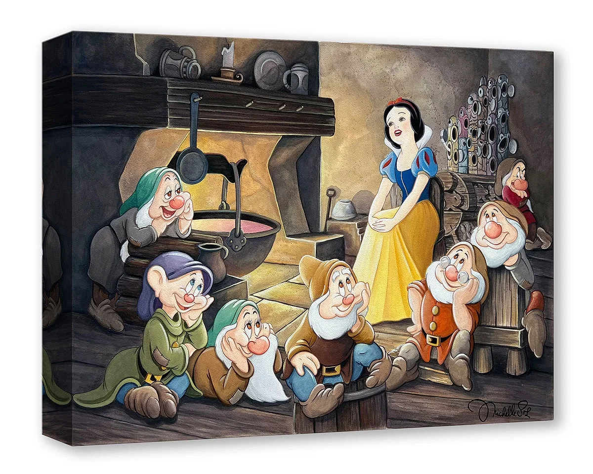 Someday From Snow White and the Seven Dwarfs by Michelle St Laurent — Gallery Wrapped Giclee On Canvas