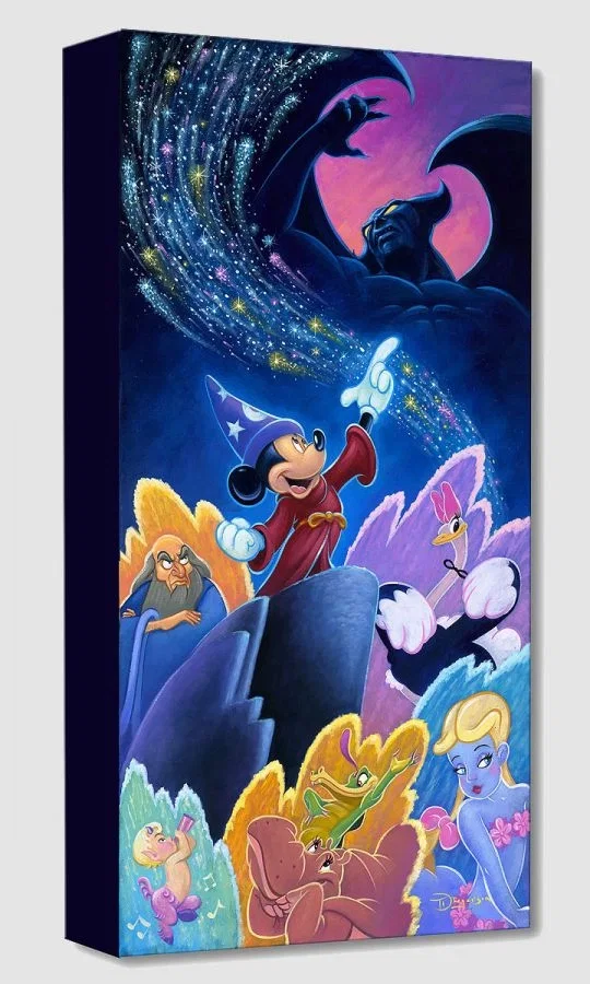 Splashes of Fantasia From Fantasia by Tim Rogerson — Gallery Wrapped Giclee On Canvas