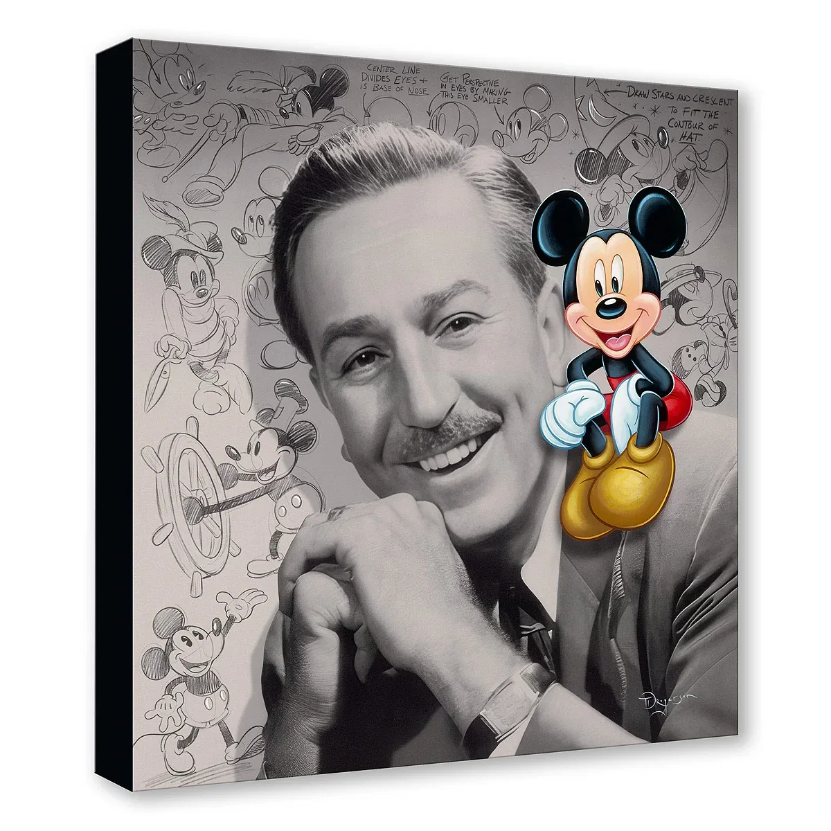 It All Started with a Mouse by Tim Rogerson — Gallery Wrapped Giclee On Canvas
