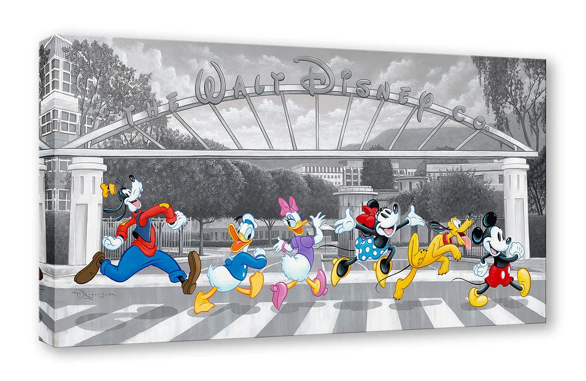 Studio Crossing by Tim Rogerson — Gallery Wrapped Giclee On Canvas