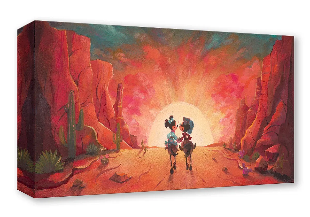 Sunset Sweethearts by Liana Hee — Gallery Wrapped Giclee On Canvas