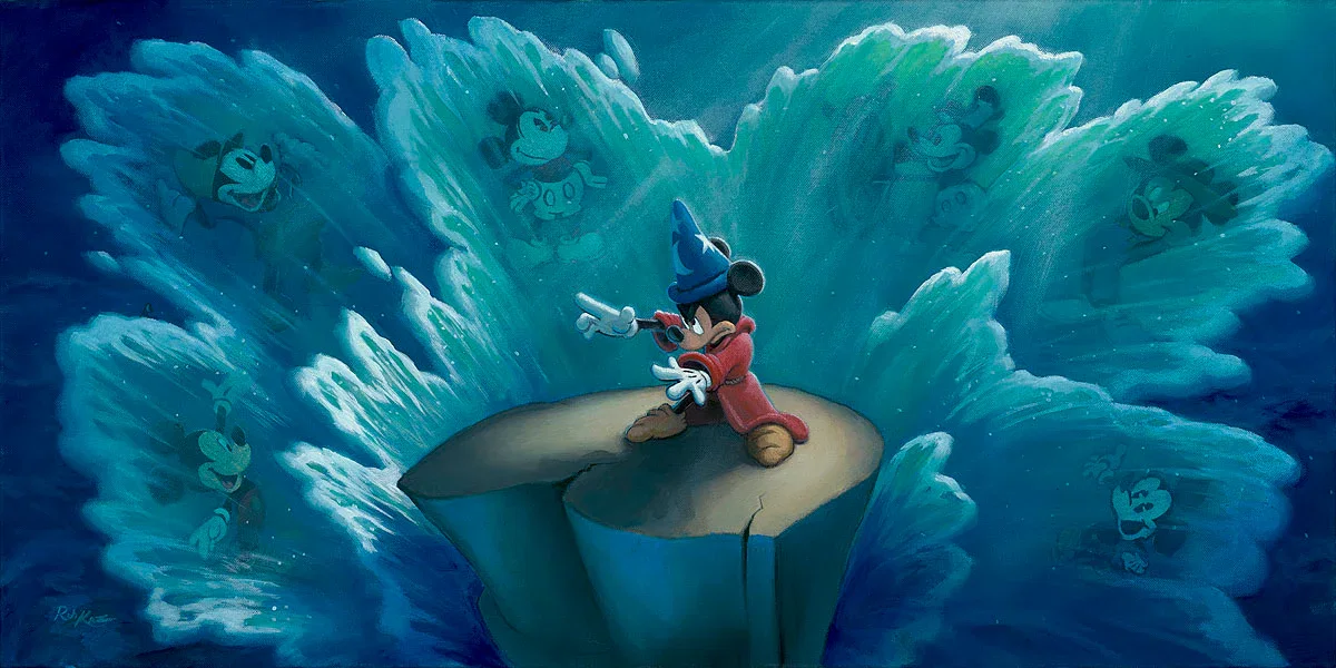 Tides of Time by Rob Kaz — Hand-Embellished Giclee on Canvas