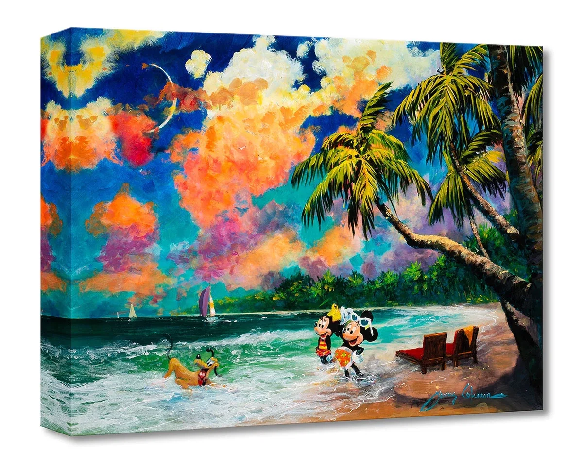 Together in Paradise by James Coleman — Gallery Wrapped Giclee On Canvas
